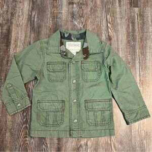 Carter’s Boys Green Utility Cargo Jacket